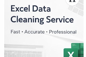 clean, format, and organize your excel or CSV data professionally