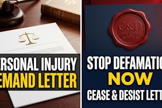 draft a professional personal injury demand letter for insurance claims