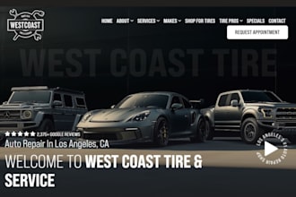 build squarespace fashion store website auto part store website fitness website