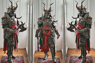 custom wearable cosplay armor video game cyber punk armor anime cosplay prop