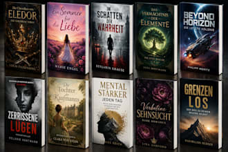 buchcover design, buchcover design, ebook cover paperback cover design
