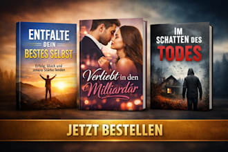 buchcover design, buchcover design, ebook cover paperback cover design