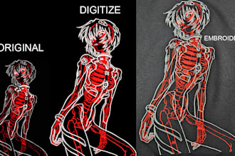provide high quality embroidery digitizing using wilcom