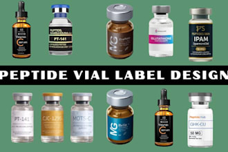 do product label design research peptide label sarm peptide label peptide store