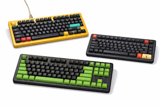 design custom mechanical keyboard pcb keycaps enclosures and firmware