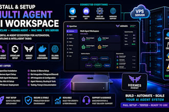 install multi agent open claw openclaw workspace hermes mac mini bot vps server