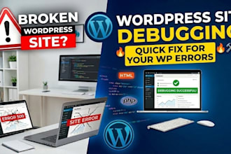 fix errors and bugs on your wordpress website