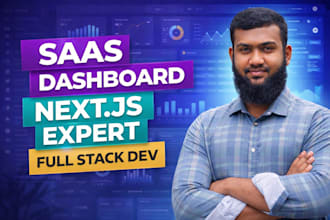 build admin panel dashboard using nextjs react