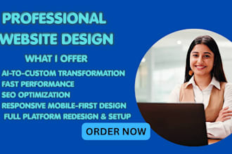 build or redesign your ionos website durable ai 10web or webwave website