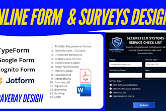 create cognito form typeform event form online form survey  jotform google form