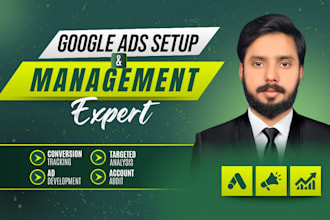 be your google ads manager and PPC campaigns expert