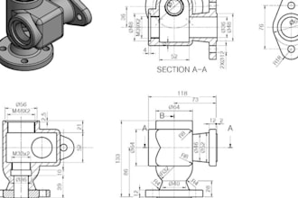 do professional autocad 2d technical drawings, line drawing and cad drafting