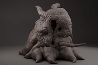 create fantasy creatures and monsters in 3d