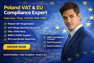 poland vat registration, vat filing, eori puesc and loss oss