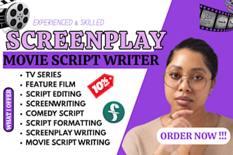 give notes, analysis, and script coverage for your film script or screenplay
