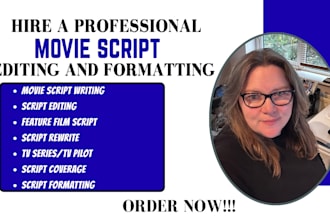 do screenplay, movie script writing, script writing feature film youtube script