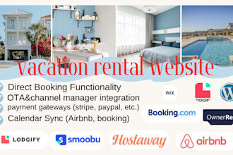 short term vacation rental website direct hotel booking airbnb smoobu lodgify