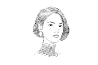 draw pencil sketch portrait