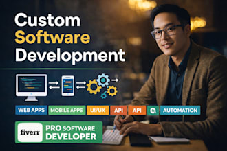 be your custom software developer