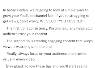 write engaging youtube scripts that keep viewers hooked