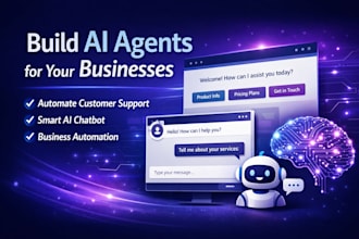 create custom ai agents for your business website