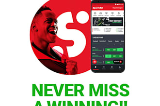 develop fantasy sports fintech app and fitness sports app with modern UI design