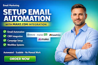 setup brevo automation, mailerlite workflows, beehiiv newsletter campaign