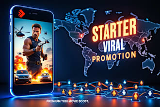 professional viral tubi movie promotion trailer growth and global audience reach