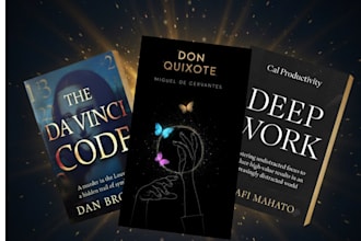 design a professional book cover kindle cover and 3d mockup