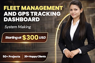 develop fleet management and gps tracking dashboard