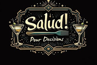 do professional restaurant logo design with custom food  cafe branding