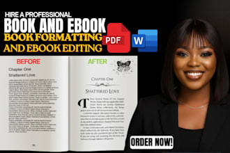 formatting and editing your manuscript for amazon KDP