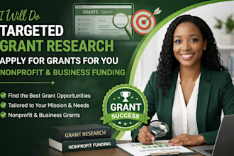 do targeted grant research apply for grants for you nonprofit business funding