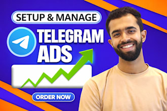 fix and manage telegram ads, telegram campaign as your telegram ads manager