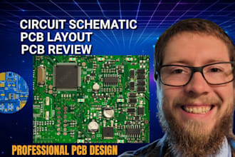 do pcb design, circuit design, pcb layout for arduino esp32 iot pcb