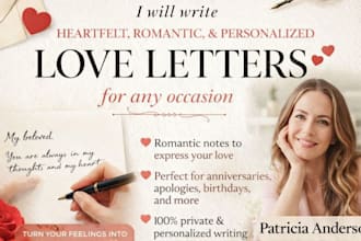 write heartfelt and apology letter