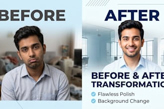 blur to clear image , background remove,  quality inhance