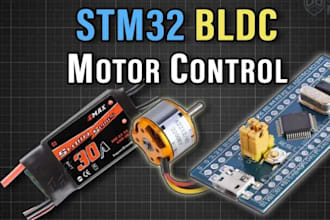 bldc motor control esc firmware foc pid stm32 sensorless motor control