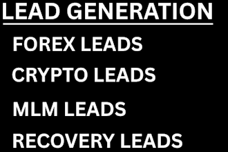 provide valid forex recovery leads hot forex leads verified recovery leads