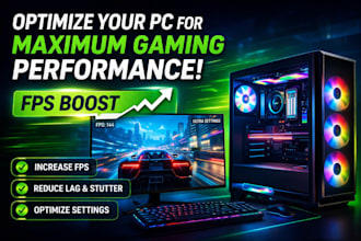 optimize your PC for maximum gaming performance and fps
