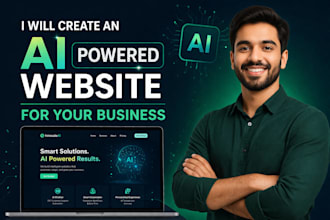 create ai powered website to automate your business