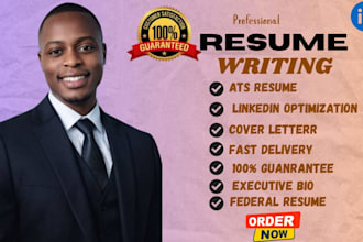 professional ats resume writing, rewriting, cover letter,