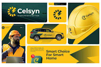 do logo design and branding kit package