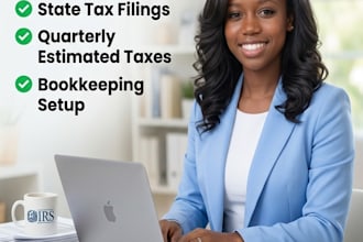file your US taxes for self employed, freelancers and llcs