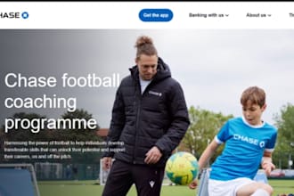 design wix football coaching site football ai analysis football academy website