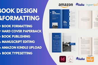 do paperback formatting, book typesetting, book formatting, layout design, kdp