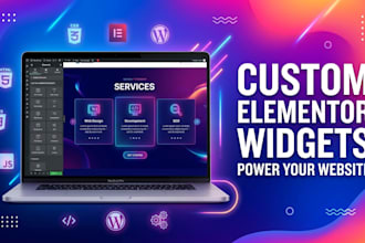 develop custom elementor widgets for your wordpress site