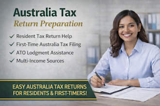 prepare australia tax return filing for resident and non resident