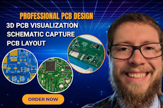 do pcb design, pcb layout, circuit design for arduino esp32 enclosure pcb