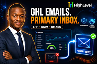 stop gohighlevel emails from landing in spam, fix ghl email deliverability